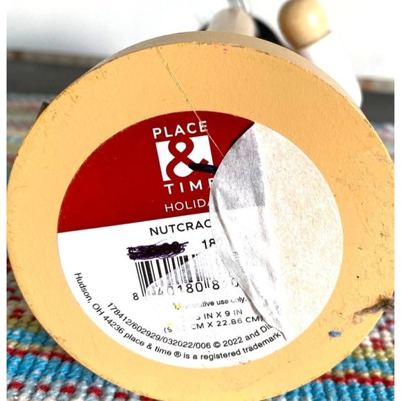 Nutcracker Christmas Decor Plaid Golfer 10 Inches wooden Place ans Time - Picture 4 of 7